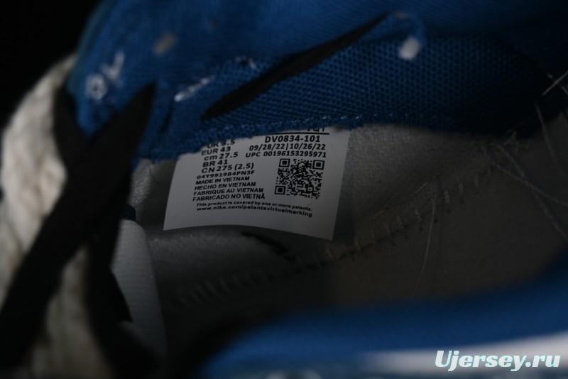 Nike Dunk Low High Street Style Ocean Protection Deconstructed SB Lace-Up Casual Skate Shoes - DV0834-101