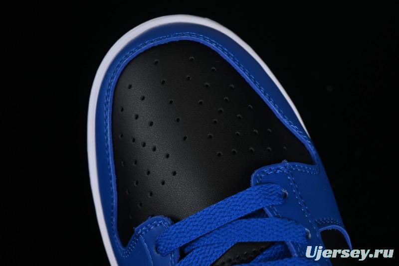 Nike SB Dunk Low Black Blue Colorway Low-Top Casual Skateboarding Shoes - CW1590-001