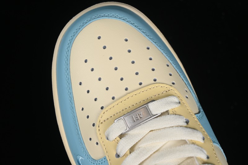Nike Air Force 1 '07 Low Custom Casual Sneakers with Full-Length Honeycomb Air Cushion - XL2312-555