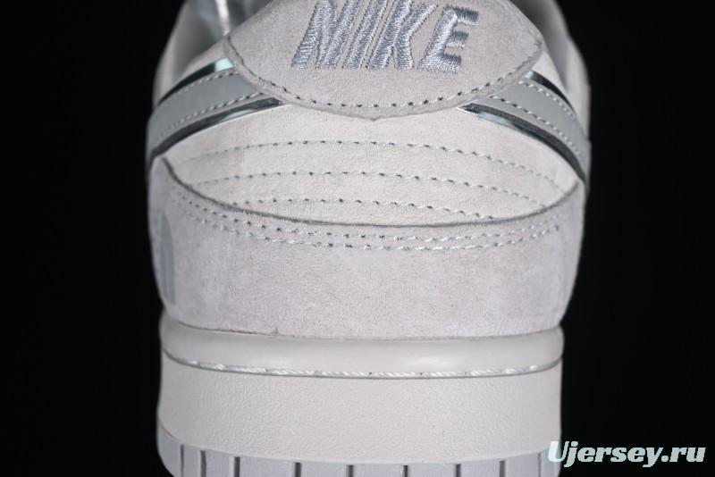 Nike Dunk Low The North Face CDG Collaboration - Light Grey Skateboarding Shoes - DQ1098-338