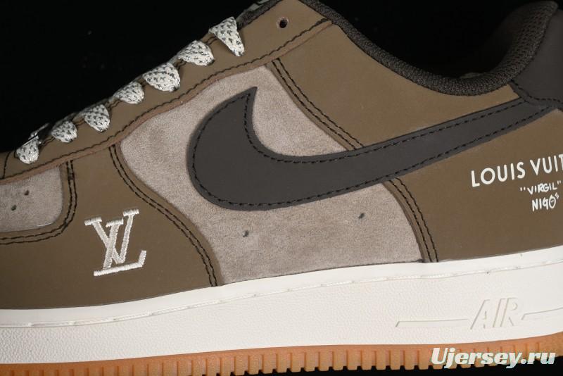 Nike Air Force 1 '07 Low LV Collaboration - Light Brown Casual Sneakers - BA8806-224