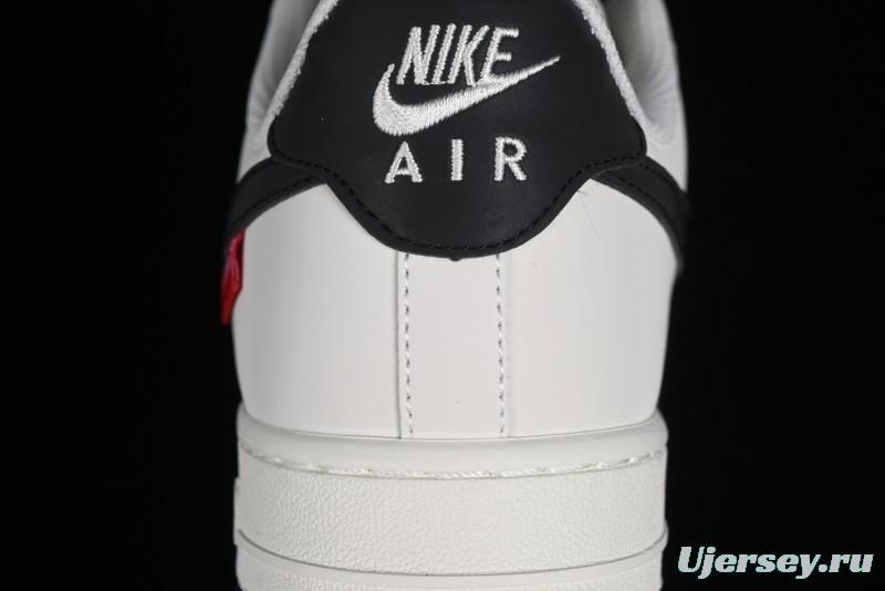 Supreme x Nike Air Force 1 '07 Low Casual Skate Shoes with Zoom Air Cushion - HD1968-009