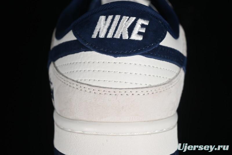 Stussy x Nike SB Dunk Low Collaboration Anniversary Edition Premium Customized Low-Top Casual Skate Shoes - DQ1098-339