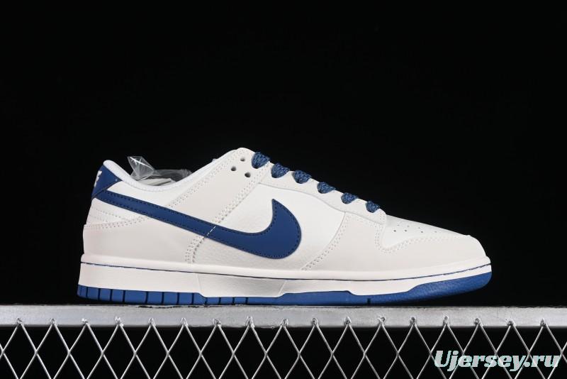 Supreme x Nike SB Dunk Low Casual Skate Shoes with Zoom Air Cushion - DQ1098-335