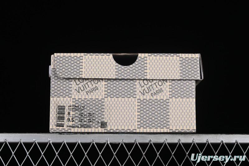 Nike Air Force 1 '07 Low LV Collaboration - Military Green Casual Sneakers - BA8806-223