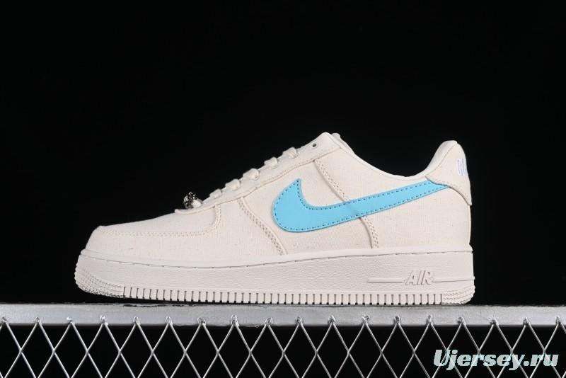 Nike RTFKT x Nike Air Force 1 Low Casual Sneakers with Full-Length Air Cushion - FQ3954-100