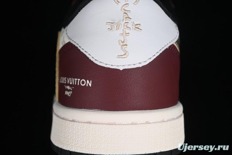 Nike Air Jordan 1 Low OG SP Travis Scott x Fragment Design Collaboration - LX1988-400