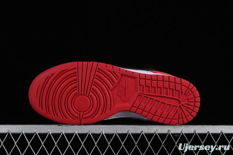 Nike SB Dunk Low Year of the Dragon Limited Edition - Black Swoosh Red Luck High-End Custom Low-Top Casual Sneakers - SJ2068-231