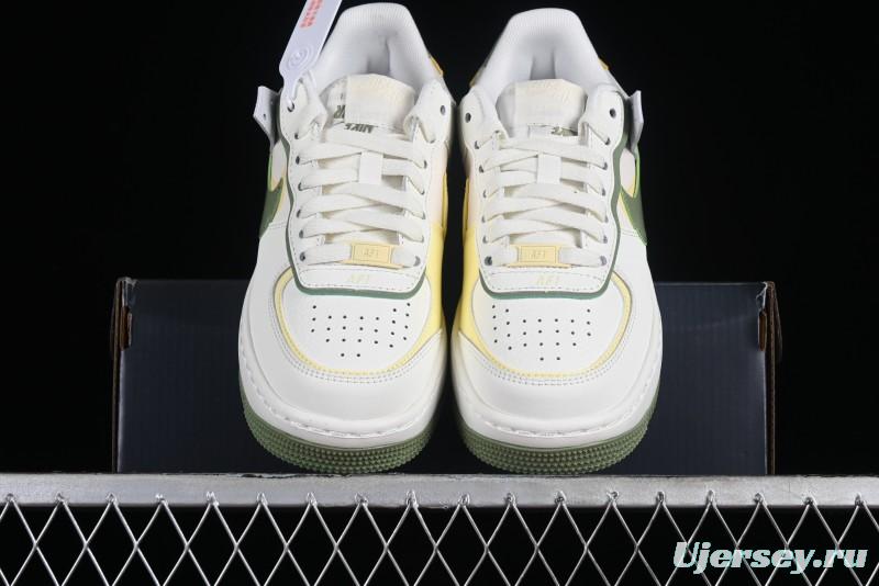 Nike Air Force 1 Shadow Low-Top Sneakers with Lightweight EVA Midsole and Anti-Slip RB Rubber Outsole - FN6335-101