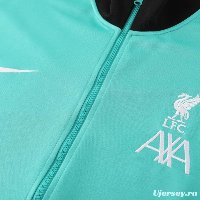 24/25 Liverpool Green Full Zipper Jacket +Long Pants