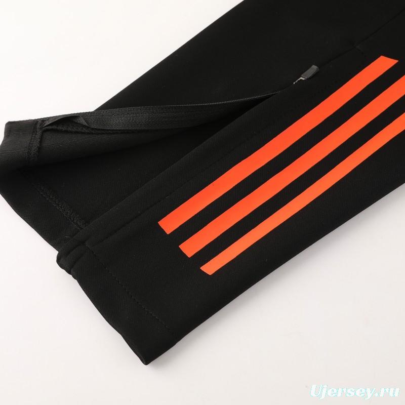 24/25 Bayern Munich Red Full Zipper Jacket +Long Pants
