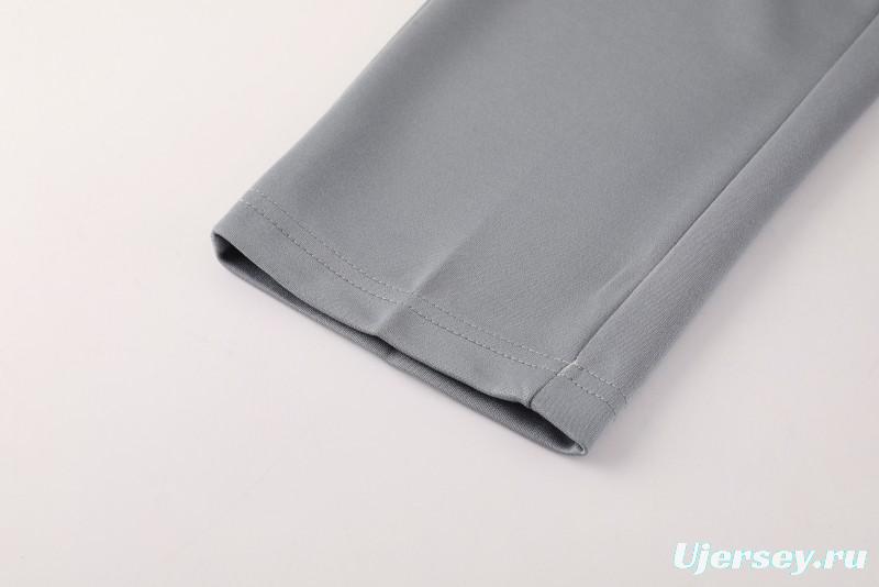 24/25 Puma Grey Full Zipper Jacket +Long Pants