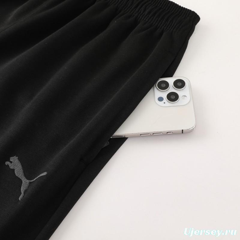 24/25 Puma Grey/Black Full Zipper Jacket +Long Pants
