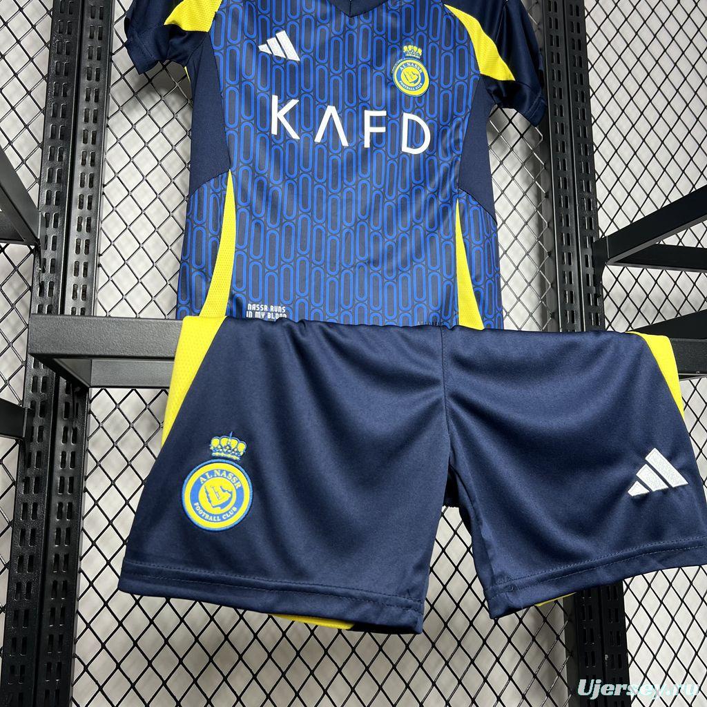 2024/25 Kids Al-Nassr Away Kit