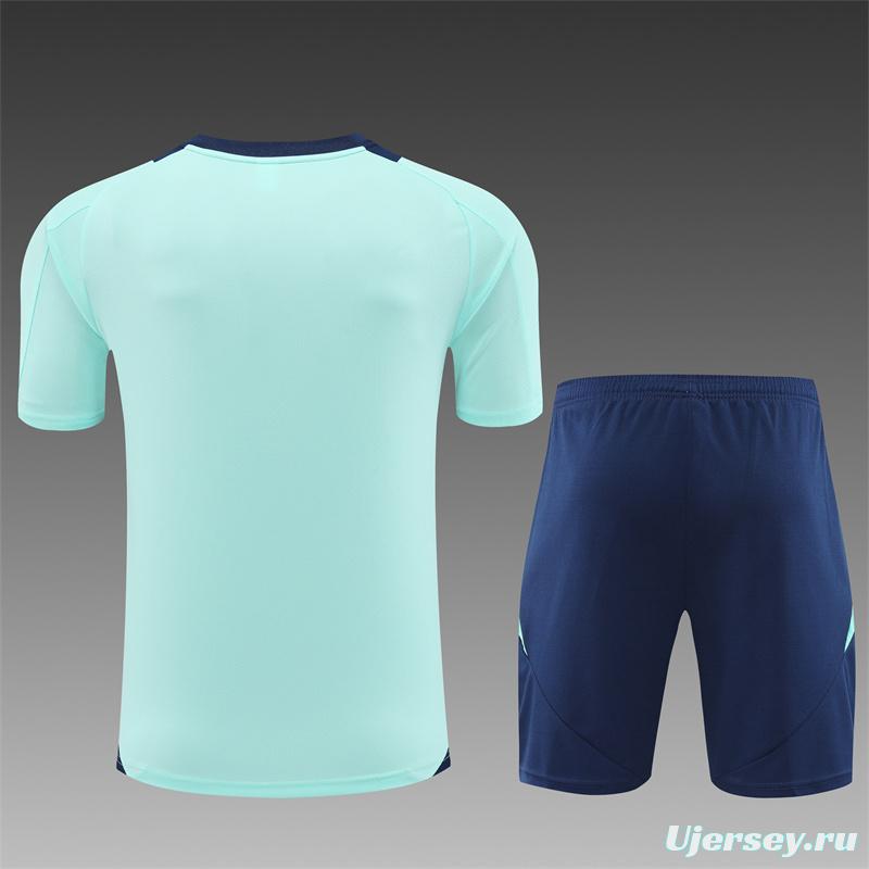 24/25 Chelsea Lake Green Short Sleeve Jersey+Shorts