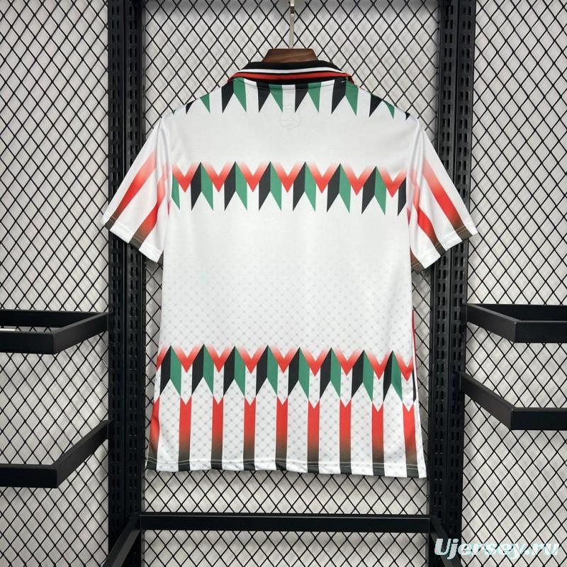 24/25 CD Palestino x Hypepeace White Jersey S-XXXXL