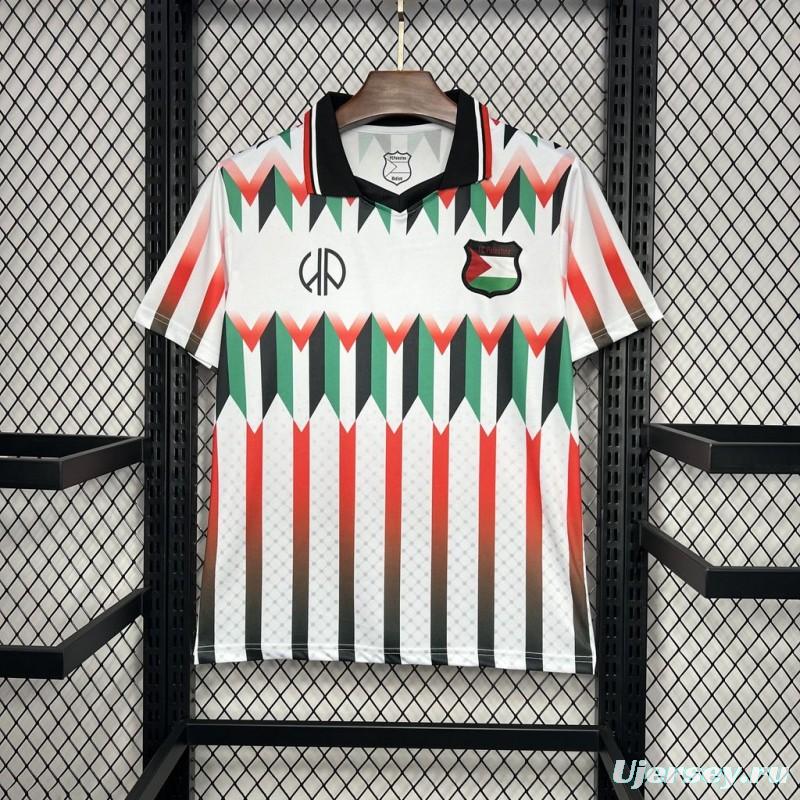 24/25 CD Palestino x Hypepeace White Jersey S-XXXXL