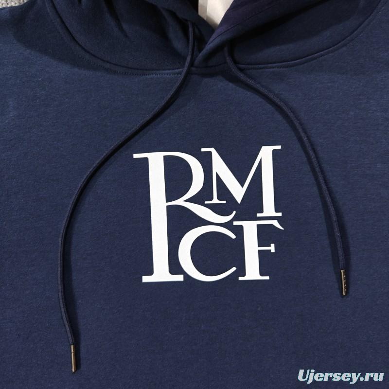 24/25 Real Madrid RMCF Beige/Grey/White/Navy/Black Hoodie