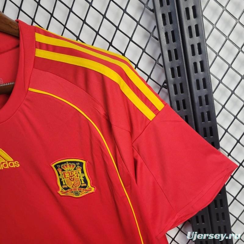 2010 Retro Spain Home Jersey