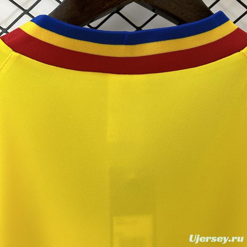 Retro 1994 Romania Home Jersey