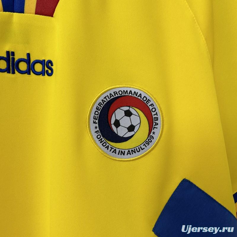 Retro 1994 Romania Home Jersey
