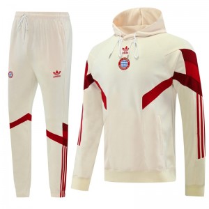 24/25 Bayern Munich Beige Hoodie Jacket +Long Pants