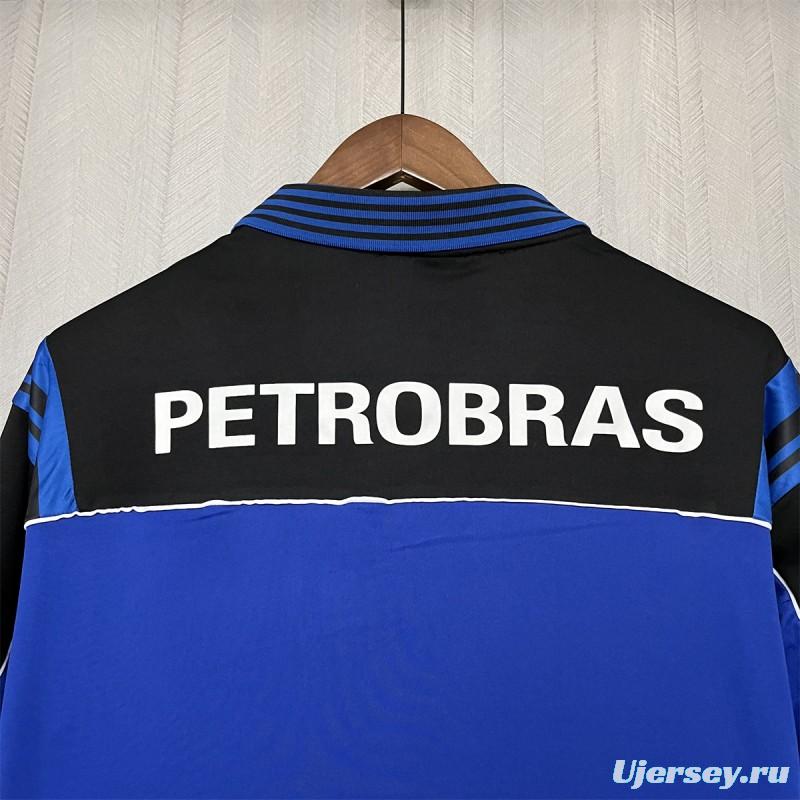 99/00 Retro Flamengo Goalkeeper Blue Jersey