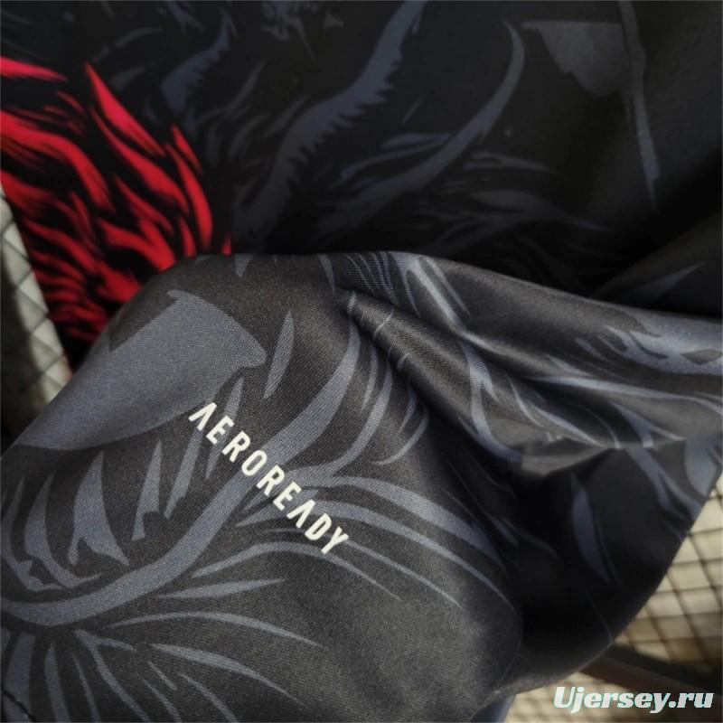 24/25 Real Madrid Black/Red Dragon Special Jersey