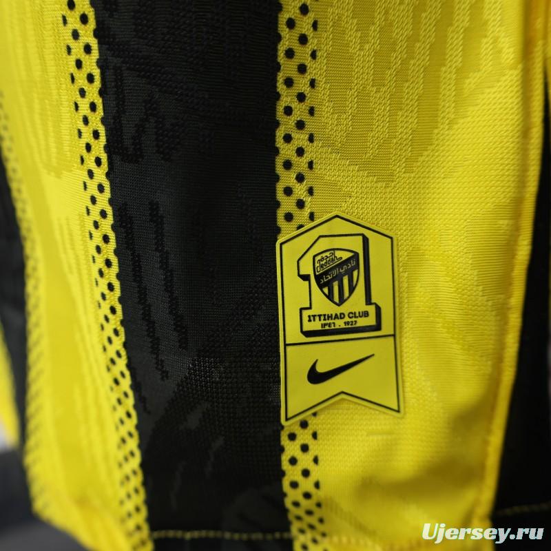 Player Version 25/26 Al-Ittihad Home Jersey