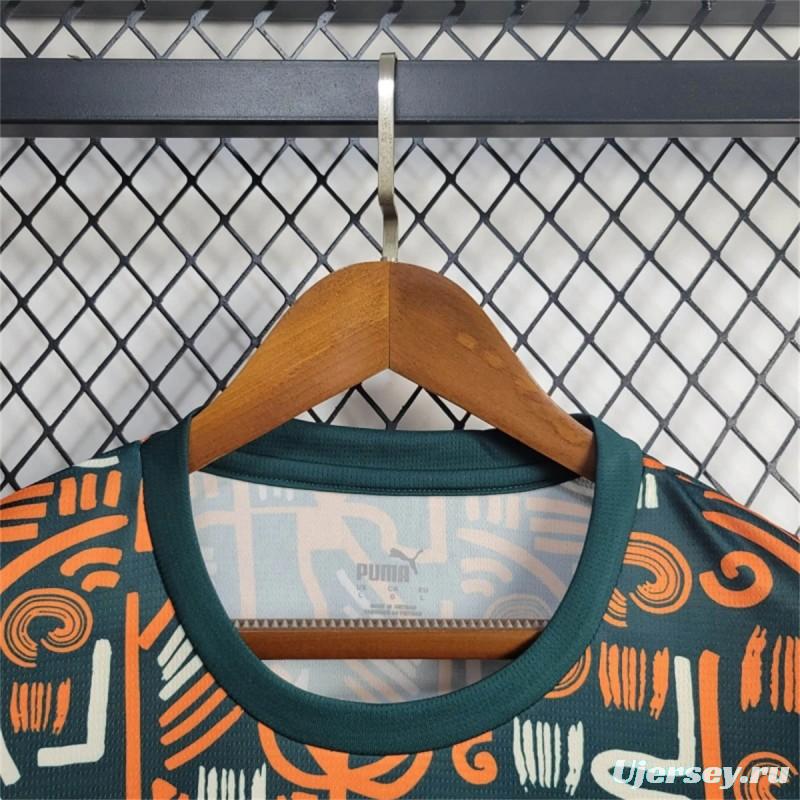 2024 Ivory Coast Pre-Match Train Jersey