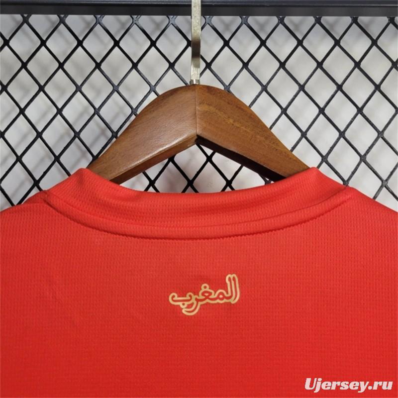 2024 Morocco Home Jersey