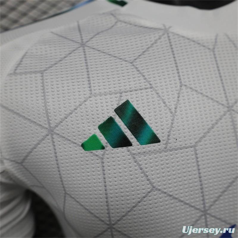 2024 Player Version Algeria National WHITE Special Jersey