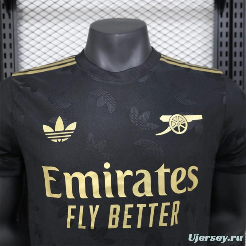 25/26 Player Version Arsenal Adidas Original Special Black Jersey