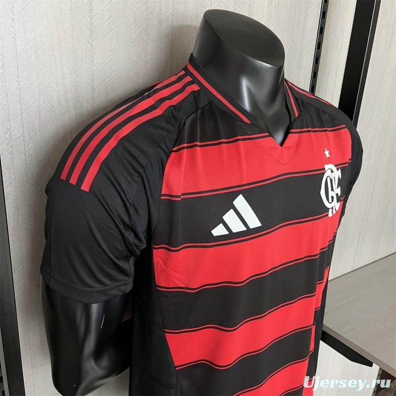 25/26 Player Version Flamengo Home Jersey S-XXXXL