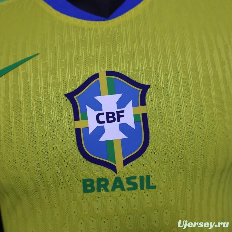 25/26 Player Version Brazil Yellow Jersey