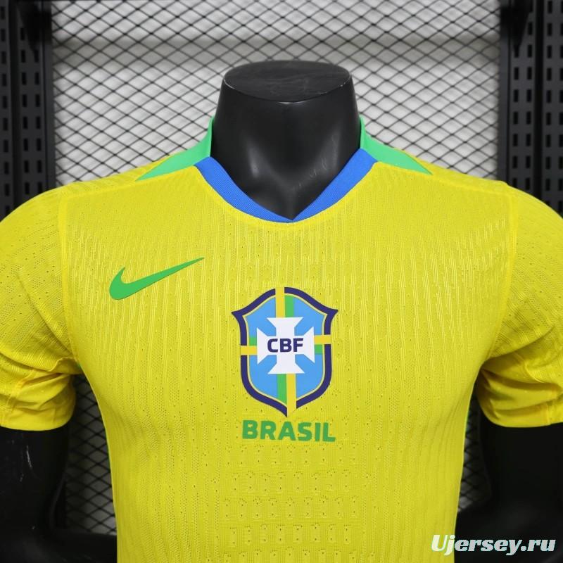 25/26 Player Version Brazil Yellow Jersey