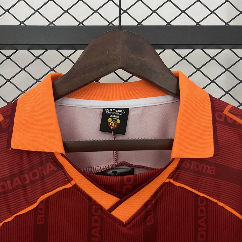 99/00 Retro Roma Home Jersey