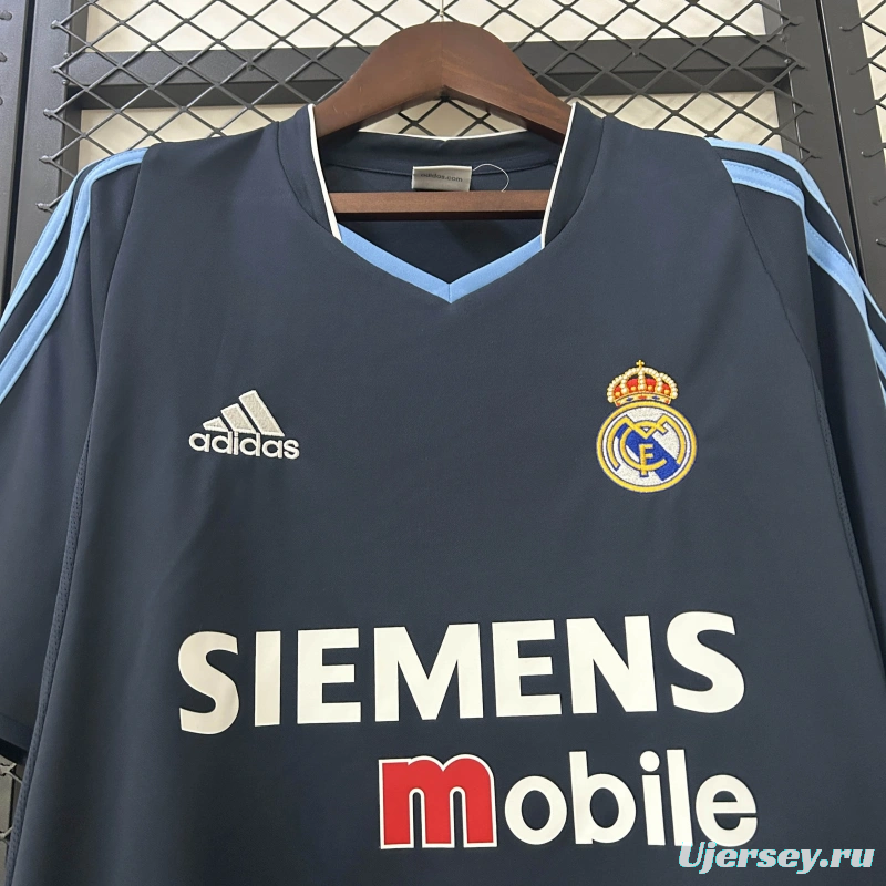 03/04 Retro Real Madrid Away Jersey