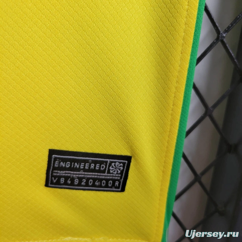 2025 Brazil Home Jersey