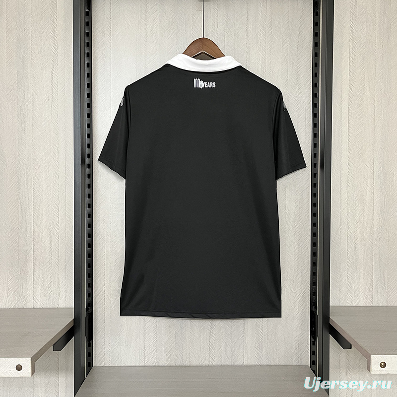 25/26 AS Monaco 100th Anniversary Black Jersey