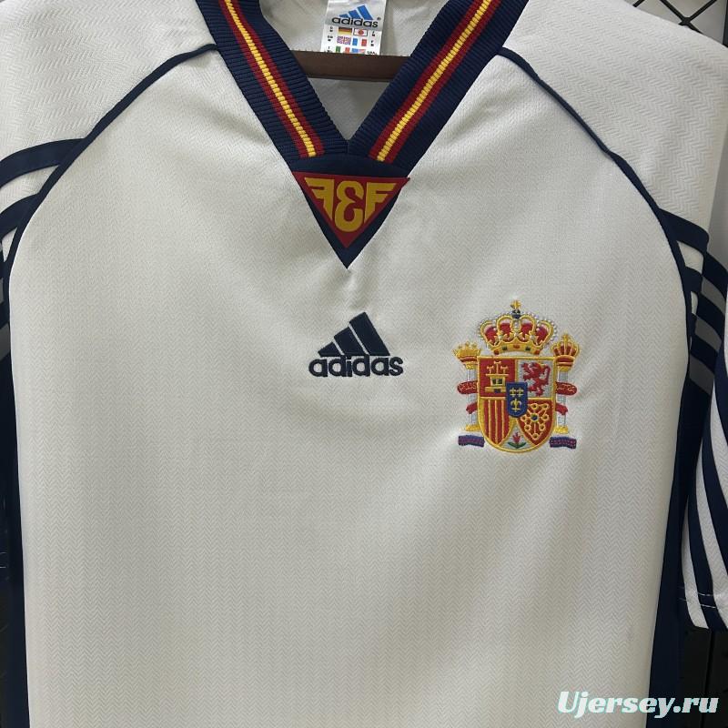 1998 Retro Spain Away Jersey