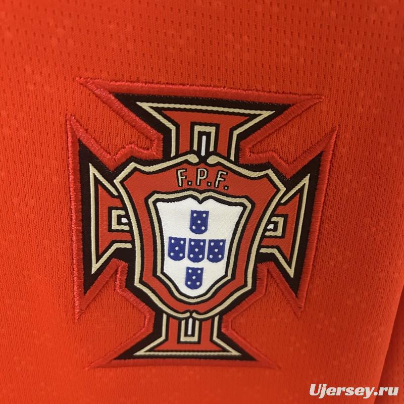 2025 Long Sleeve Portugal Home Jersey