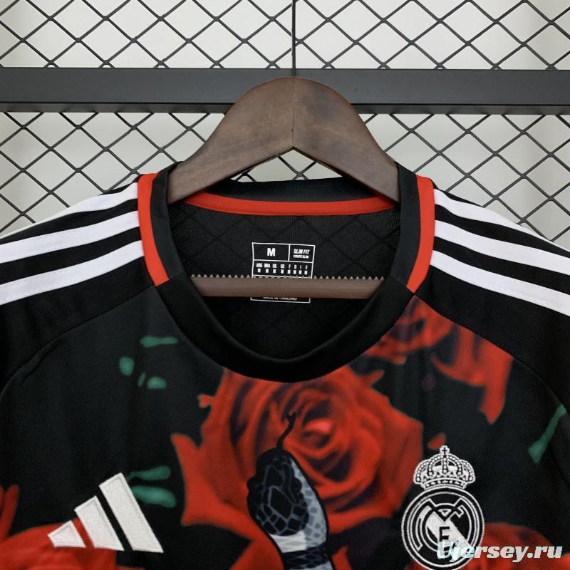 25/26 Real Madrid Special Red Rose Jersey
