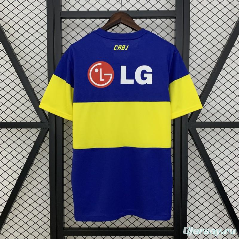 11/12 Retro Boca Juniors Home Jersey