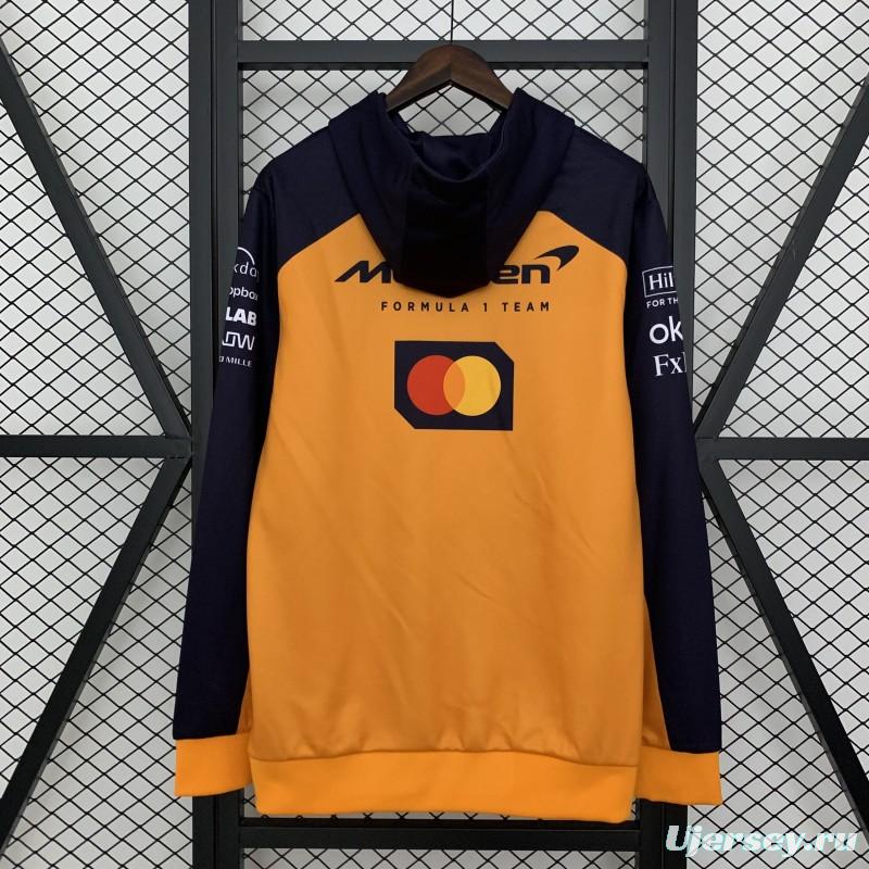 2025 F1 Formula Orange/Black Mclaren Hoodie