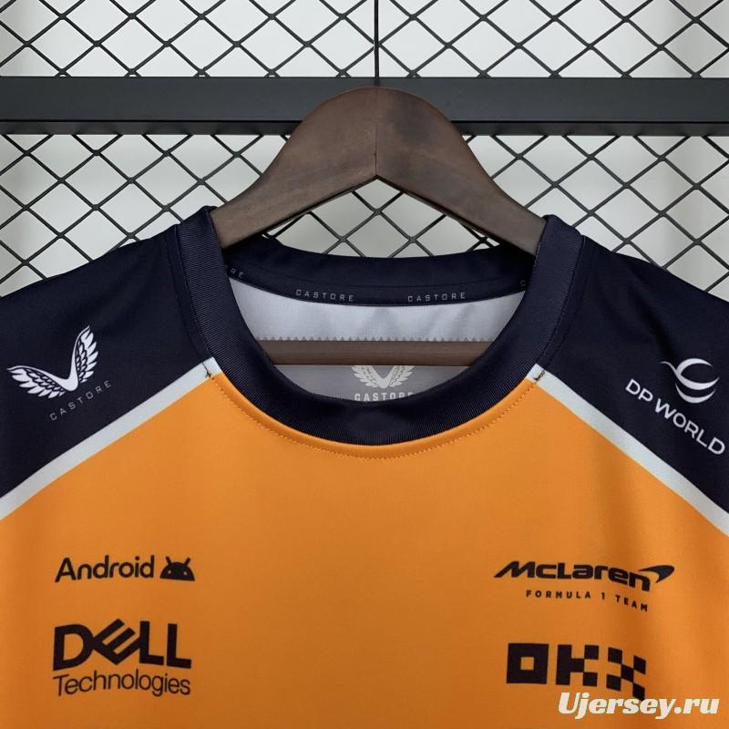2025 F1 Formula Orange/Black Mclaren Norris T-Shirt