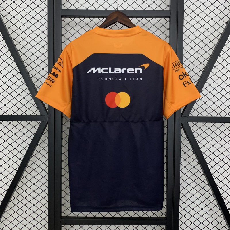 2025 F1 Formula Orange/Navy Mclaren Jersey