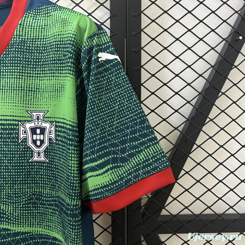 2025 Portugal E-sports Home Green Jersey