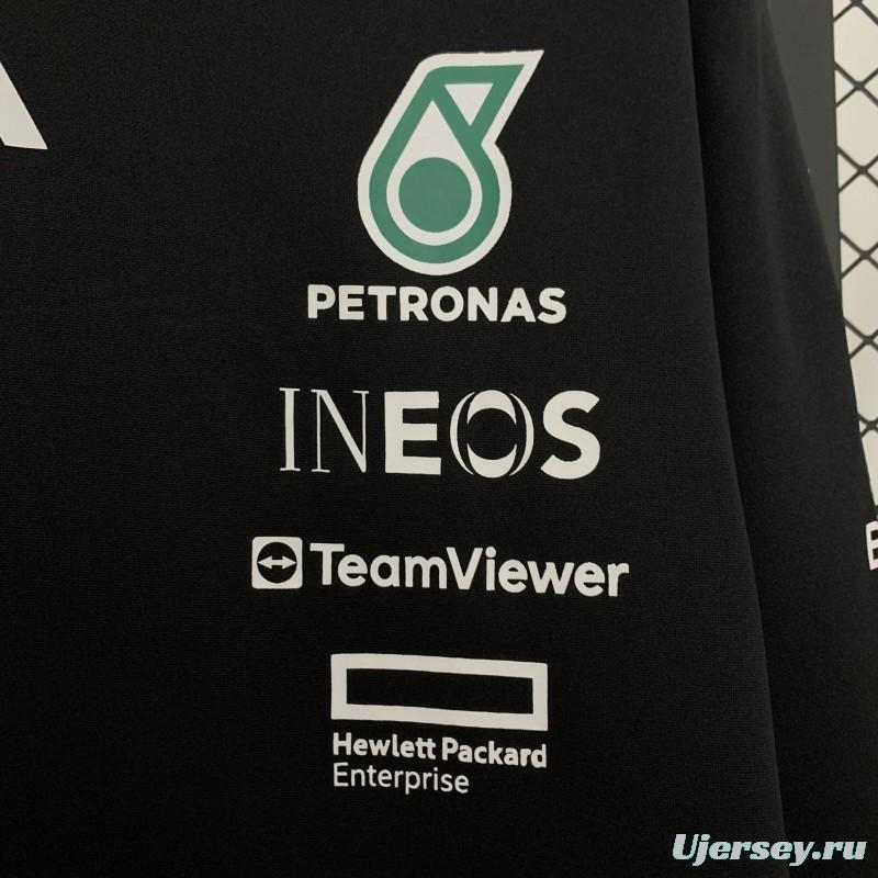 2025 F1 Formula AMG Black Hoodie