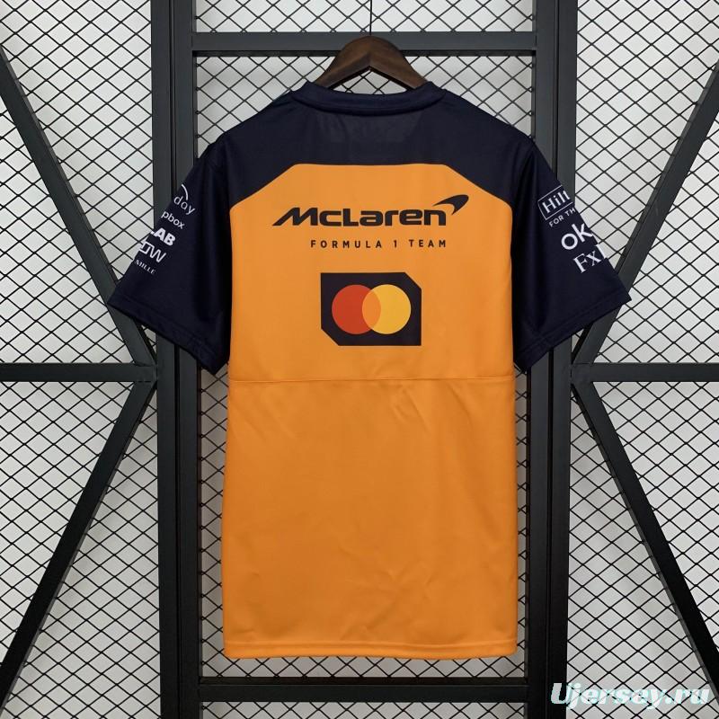 2025 F1 Formula Orange/Black Mclaren T-Shirt